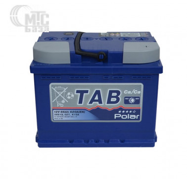 Аккумулятор TAB Polar Blue [121166] 6СТ-66 Ач L EN620 А 242x175x190 мм